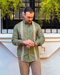 Camisa Samu'u Verde Olivo ML