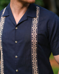 Kamisa Karai Azul Marino c/ Beige