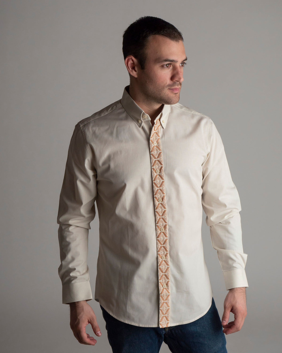 Camisa Asunceno - Beige