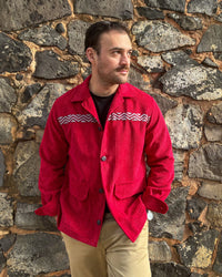 Chaqueta Corderoy Vino Tinto