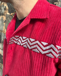 Chaqueta Corderoy Vino Tinto