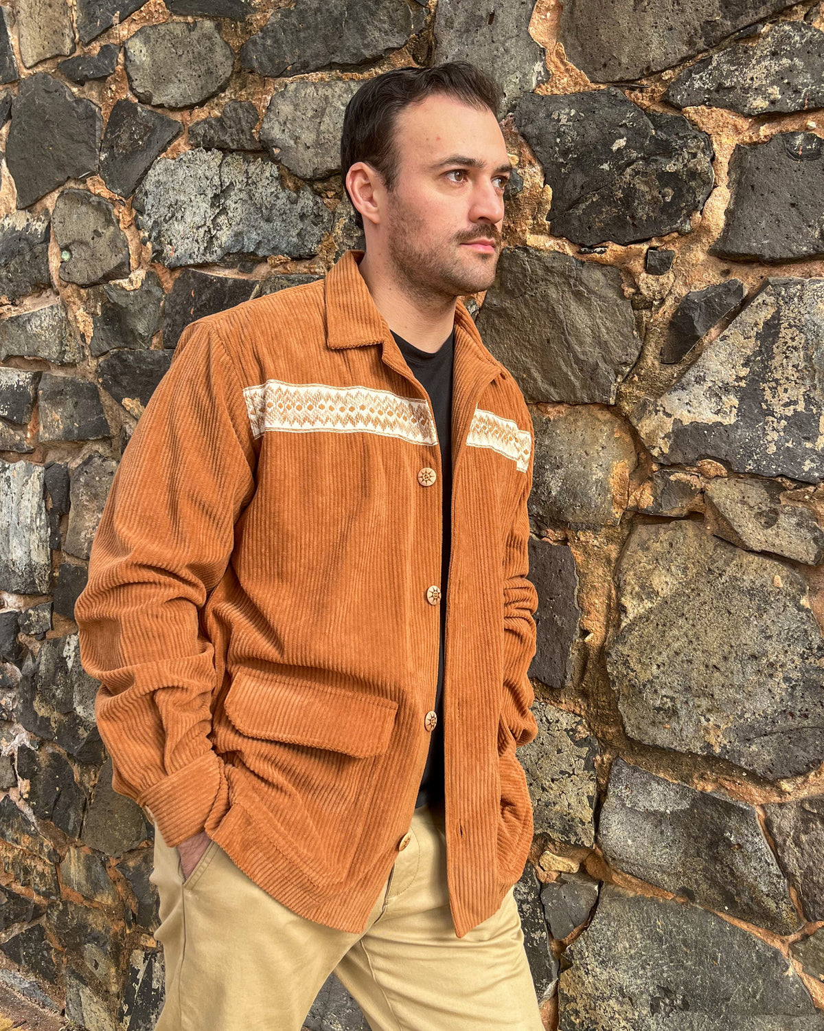 Chaqueta Corderoy Marrón