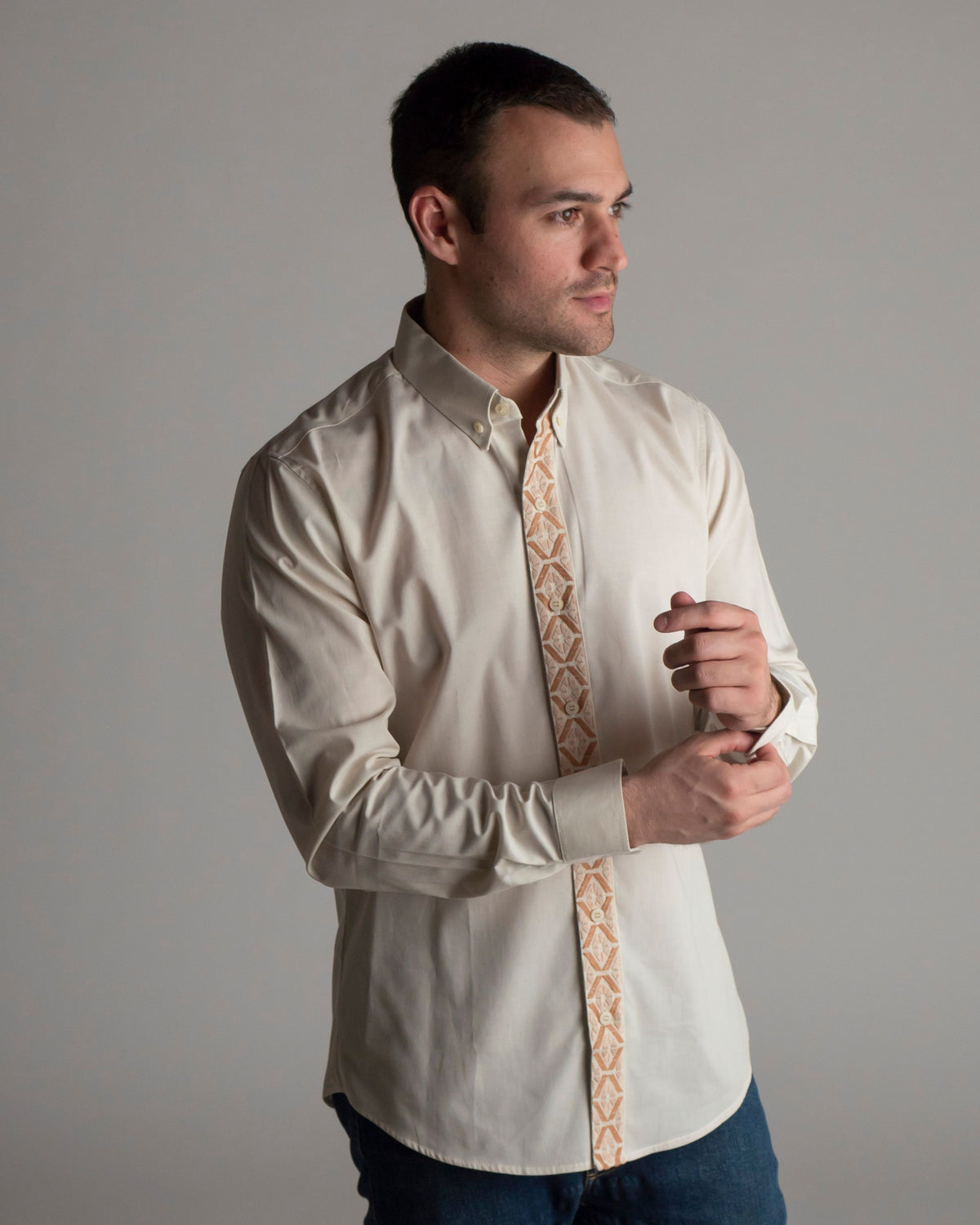 Camisa Asunceno - Beige