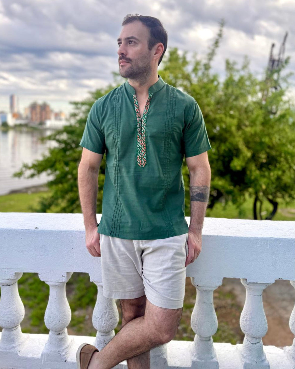 Chomba Arriero Verde Musgo