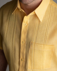 Camisa Ao Poi Típica - Amarilla