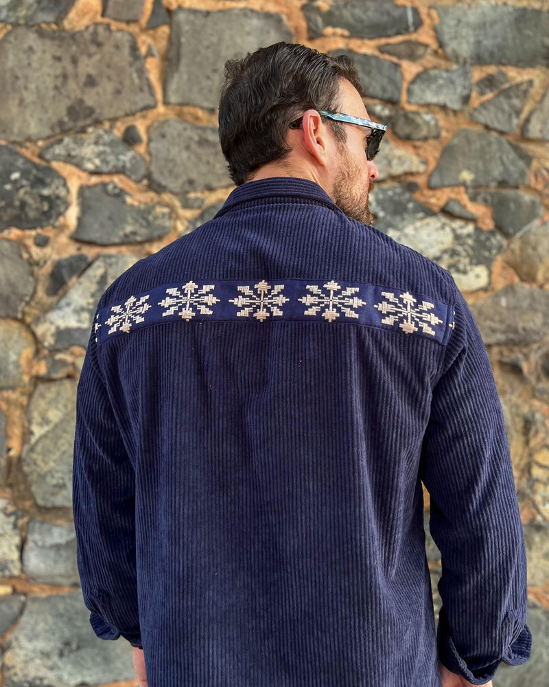 Chaqueta Corderoy Azul Marino