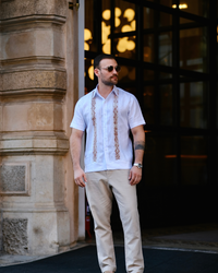 Areia de linho Guayabera