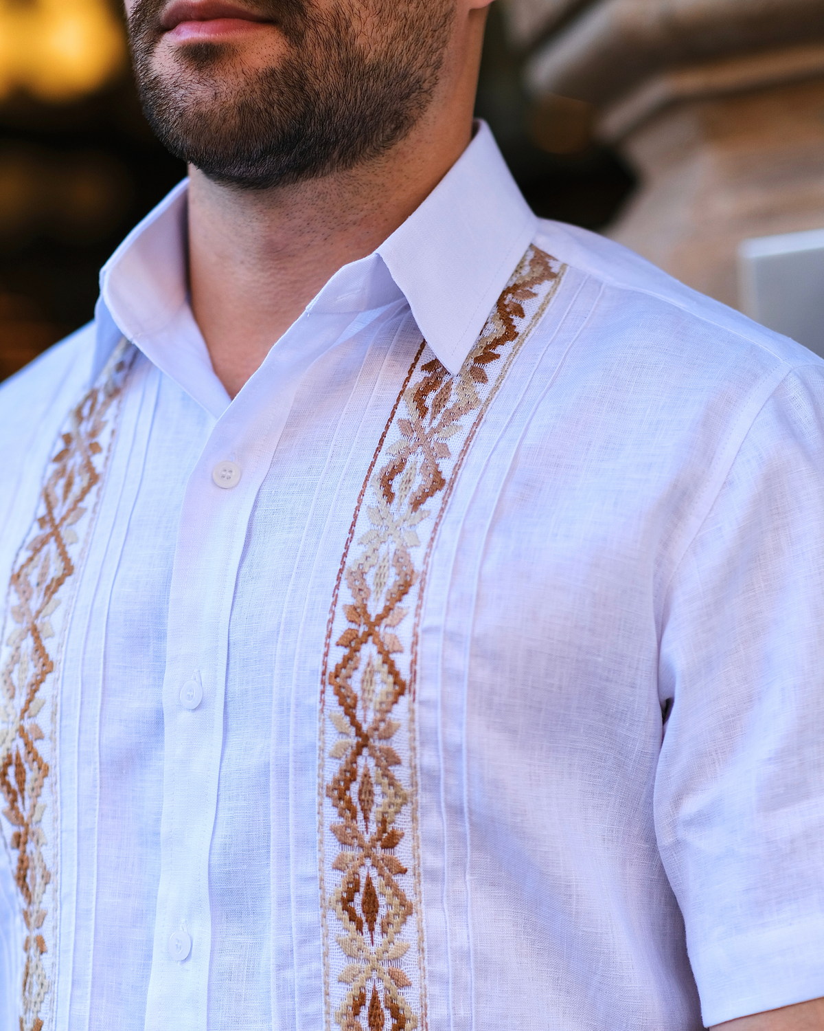 Areia de linho Guayabera