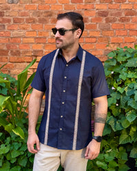 Samu'u Azul Marino c/ Beige