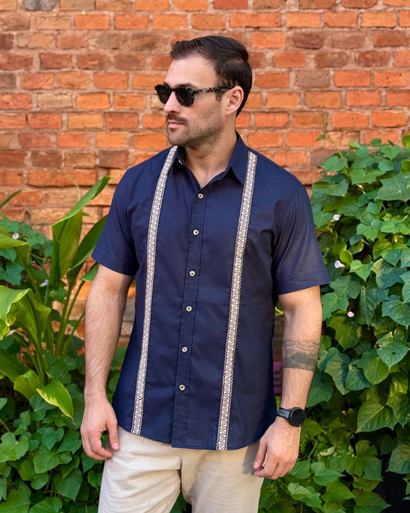 Samu'u Azul Marino c/ Beige