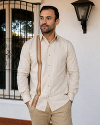 Camisa Piribebuy Beige