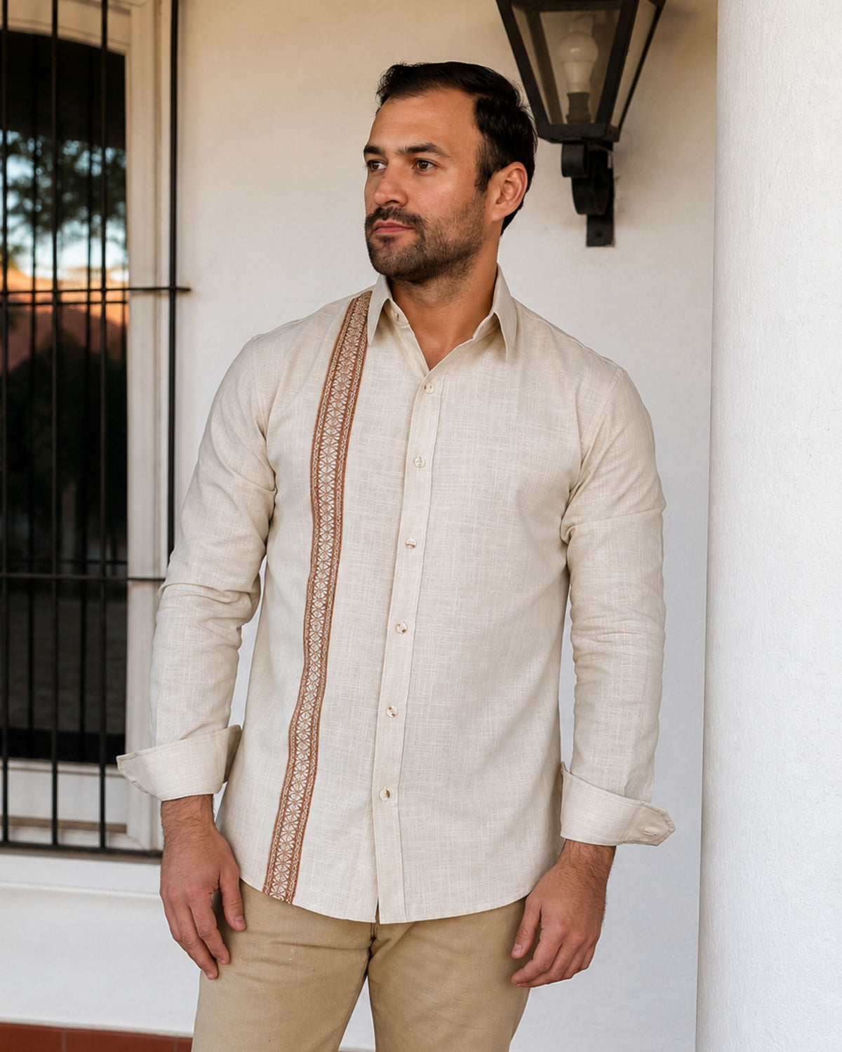 Camisa Piribebuy Beige