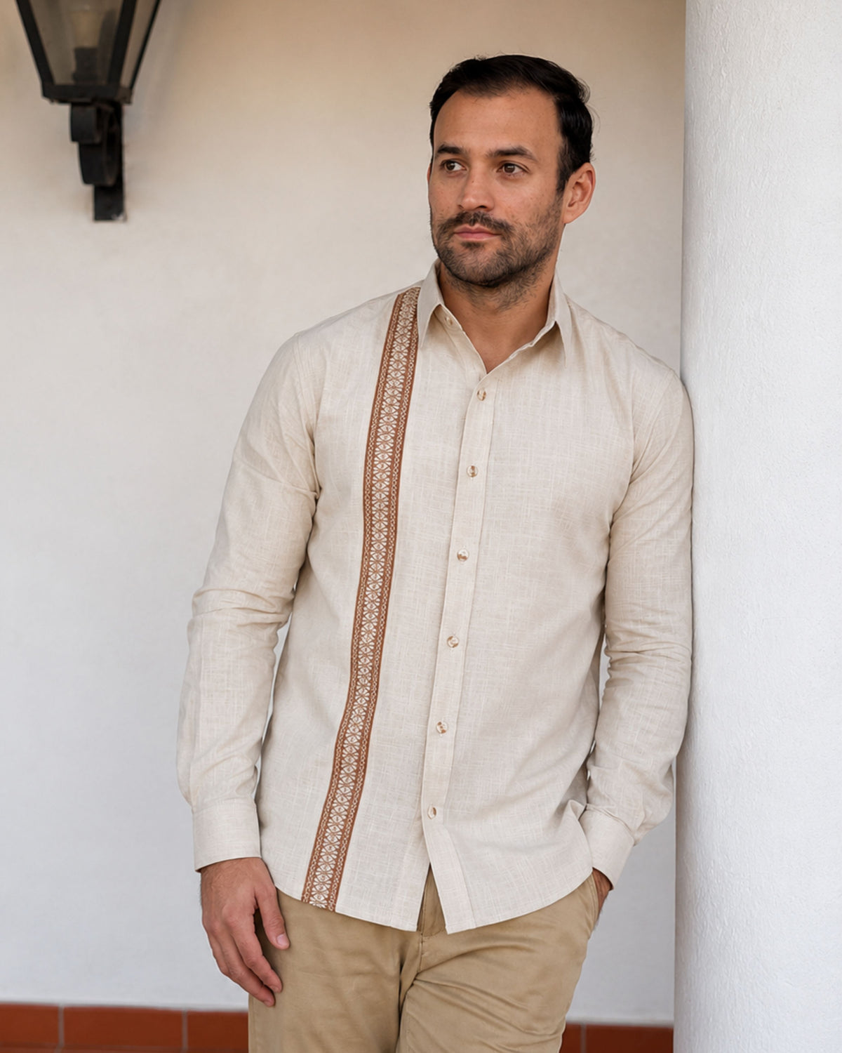 Camisa Piribebuy Beige