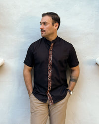 Camisa Randa Mao Negro Choco