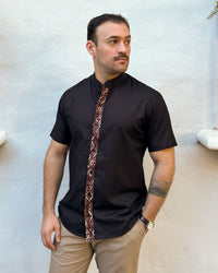 Camisa Randa Mao Negro Choco